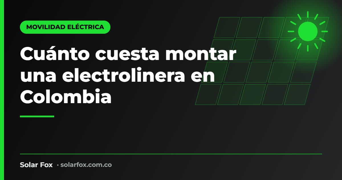 Portada de la guía de montar una electrolinera de Solar Fox
