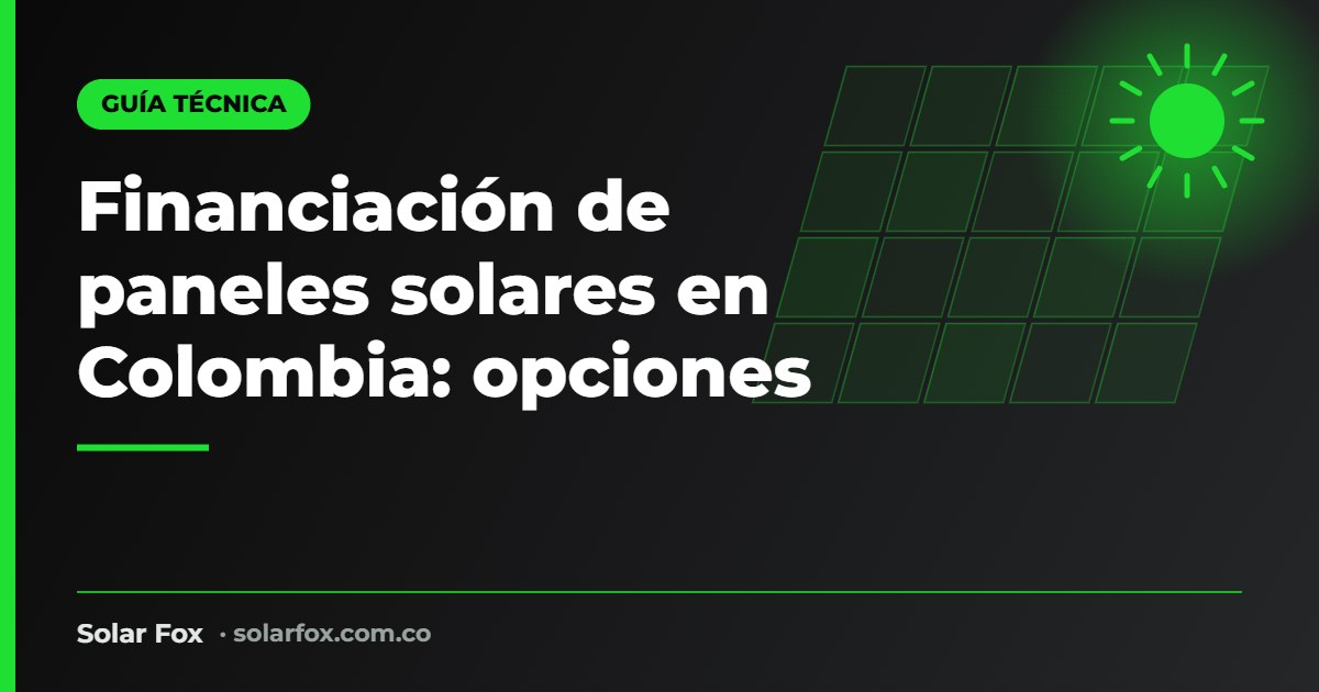 Portada de la guía de financiación de paneles solares de Solar Fox